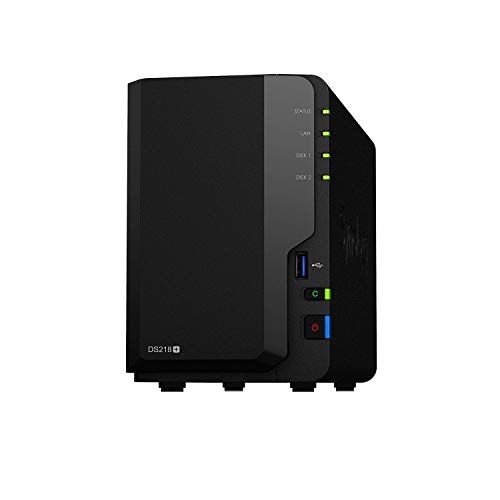 Synology DS218+ 2 Bay DiskStation NAS (Diskless) von Synology