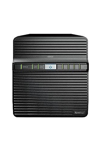 Synology DS423 4-Bay-Desktop-NAS-Lösung, Mechanische Festplatte von Synology