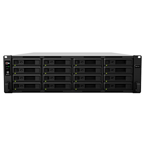 Synology RS4017XS+ 16-Bay NAS-Rackmount 2, 1GHz CPU 8GB ECC RAM 2X USB3 2 x 10GbE RJ45 4 x 1GbE RJ45 Redundant von Synology