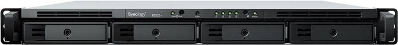 Synology RackStation RS822+ NAS Rack (1U) Ryzen Embedded V1500B 2 GB DDR4 24 TB HDD DiskStation Manager Schwarz (RS822+ + 4X HAT3300-6T) von Synology