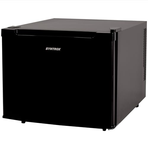 Syntrox Germany 35 l Kleiner Mini Kühlschrank schwarz Bundal | Barkühlschrank | Minibar, geräuscharm, kompakt, LED-Innenbeleuchtung, leicht zu reinigen von Syntrox Germany