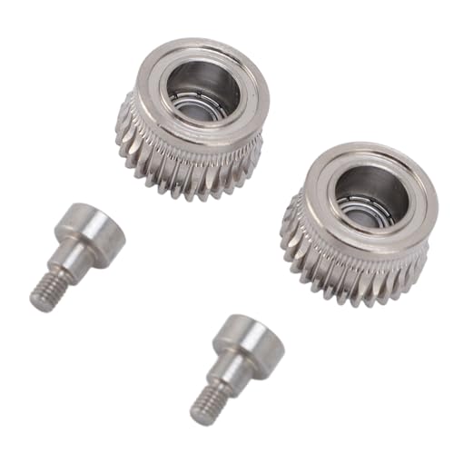 2pcs Extruder -Zahnrad, Extruderrad -Extruder -Zahnrad -Extruderrad des Extruder -Antriebs, das Gesamte Metall -Dual -Extruder -Rad für K1 K1C K1 Maximum für Ender 3 V3 für von Syrisora