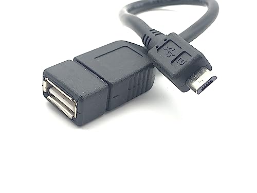 T-ProTek OTG Micro Kabel Adapter USB Host Datenübertragung Datenkabel kompatibel für HP Slate 8 Plus 7500ns (J5U80AA) von T-ProTek