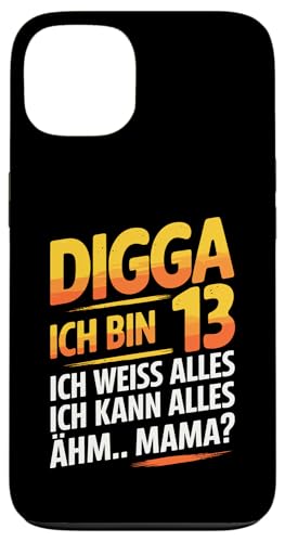 Hülle für iPhone 13 13. Geburtstag Junge Mädchen 13 Jahre 2012 Lustig Geschenk von T Shirt 13. Geburtstag Junge Mädchen 13 Jahre Deko