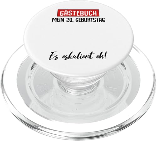 20. Geburtstag Mann Frau 20 Jahre 2005 Deko Lustig Geschenk PopSockets PopGrip für MagSafe von T-Shirt 20. Geburtstag Herren Damen 20 Jahre Deko