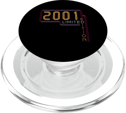 24. Geburtstag Mann Frau 24 Jahre 2001 Deko Lustig Geschenk PopSockets PopGrip für MagSafe von T-Shirt 24. Geburtstag Herren Damen 24 Jahre Deko