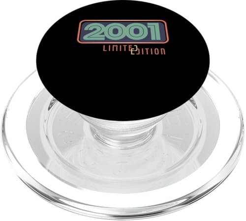 24. Geburtstag Mann Frau 24 Jahre 2001 Deko Lustig Geschenk PopSockets PopGrip für MagSafe von T-Shirt 24. Geburtstag Herren Damen 24 Jahre Deko