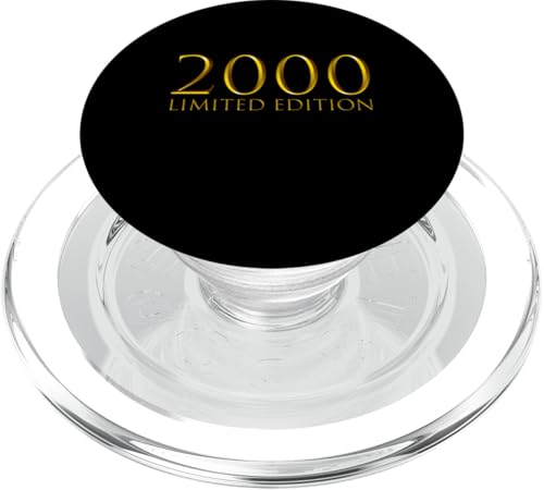 25. Geburtstag Mann Frau 25 Jahre 2000 Deko Lustig Geschenk PopSockets PopGrip für MagSafe von T-Shirt 25. Geburtstag Herren Damen 25 Jahre Deko