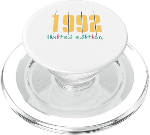 33. Geburtstag Mann Frau 33 Jahre 1992 Deko Lustig Geschenk PopSockets PopGrip für MagSafe von T-Shirt 33. Geburtstag Herren Damen 33 Jahre Deko