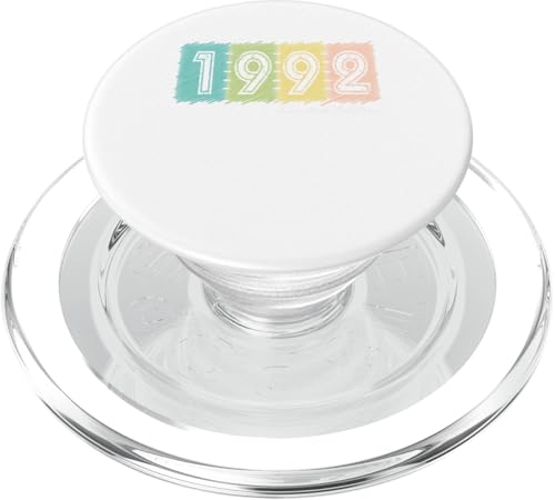 33. Geburtstag Mann Frau 33 Jahre 1992 Deko Lustig Geschenk PopSockets PopGrip für MagSafe von T-Shirt 33. Geburtstag Herren Damen 33 Jahre Deko