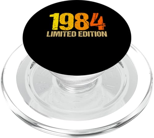 41. Geburtstag Mann Frau 41 Jahre 1984 Deko Lustig Geschenk PopSockets PopGrip für MagSafe von T-Shirt 41. Geburtstag Herren Damen 41 Jahre Deko