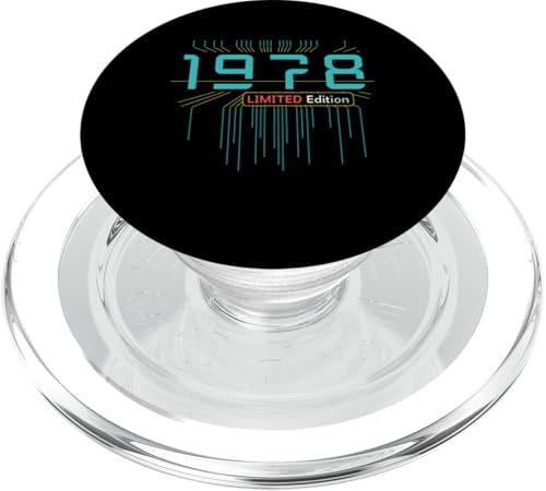 47. Geburtstag Mann Frau 47 Jahre 1978 Deko Lustig Geschenk PopSockets PopGrip für MagSafe von T-Shirt 47. Geburtstag Herren Damen 47 Jahre Deko