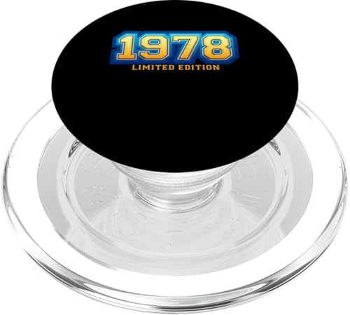 47. Geburtstag Mann Frau 47 Jahre 1978 Deko Lustig Geschenk PopSockets PopGrip für MagSafe von T-Shirt 47. Geburtstag Herren Damen 47 Jahre Deko