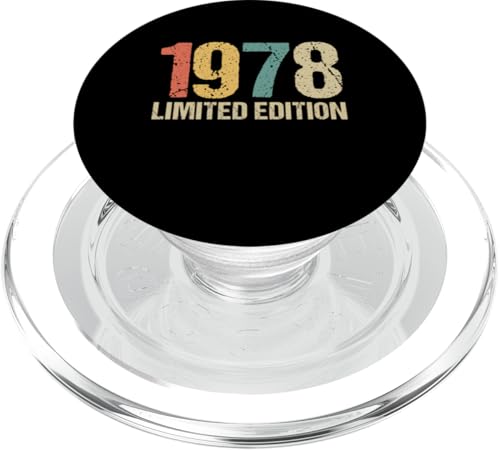 47. Geburtstag Mann Frau 47 Jahre 1978 Deko Lustig Geschenk PopSockets PopGrip für MagSafe von T-Shirt 47. Geburtstag Herren Damen 47 Jahre Deko