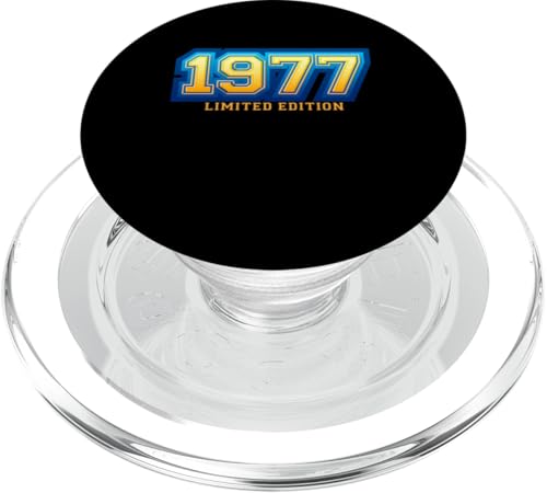 48. Geburtstag Mann Frau 48 Jahre 1977 Deko Lustig Geschenk PopSockets PopGrip für MagSafe von T-Shirt 48. Geburtstag Herren Damen 48 Jahre Deko