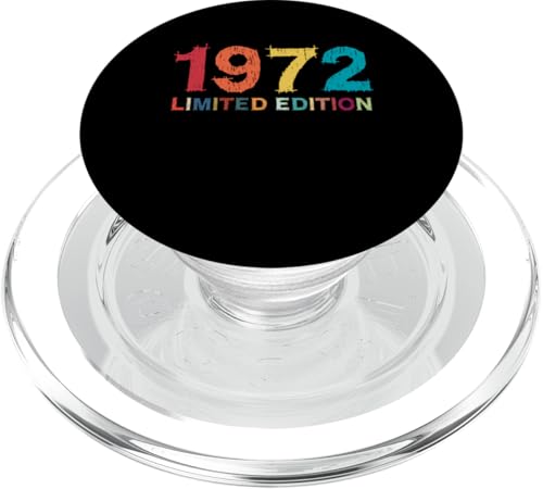 53. Geburtstag Mann Frau 53 Jahre 1972 Deko Lustig Geschenk PopSockets PopGrip für MagSafe von T-Shirt 53. Geburtstag Herren Damen 53 Jahre Deko