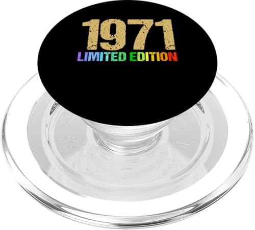 54. Geburtstag Mann Frau 54 Jahre 1971 Deko Lustig Geschenk PopSockets PopGrip für MagSafe von T-Shirt 54. Geburtstag Herren Damen 54 Jahre Deko