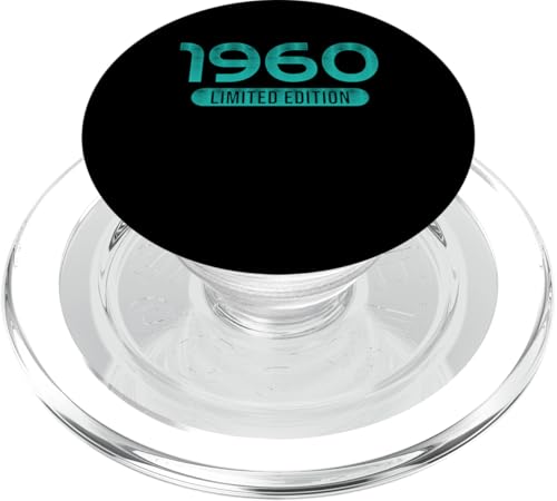 65. Geburtstag Mann Frau 65 Jahre 1960 Deko Lustig Geschenk PopSockets PopGrip für MagSafe von T-Shirt 65. Geburtstag Herren Damen 65 Jahre Deko