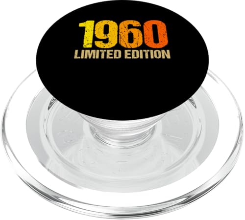 65. Geburtstag Mann Frau 65 Jahre 1960 Deko Lustig Geschenk PopSockets PopGrip für MagSafe von T-Shirt 65. Geburtstag Herren Damen 65 Jahre Deko