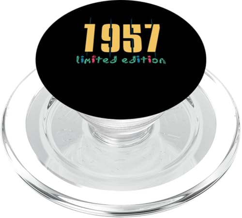 68. Geburtstag Mann Frau 68 Jahre 1957 Deko Lustig Geschen PopSockets PopGrip für MagSafe von T-Shirt 68. Geburtstag Herren Damen 68 Jahre Deko