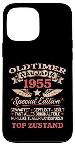 70. Geburtstag Mann Frau 70 Jahre 1955 Deko Lustig Geschenk Hülle für iPhone 13 Pro Max von T-Shirt 70. Geburtstag Herren Damen 70 Jahre Deko