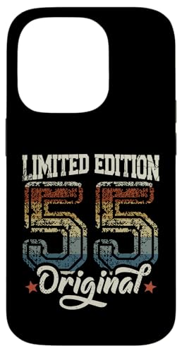 Hülle für iPhone 14 Pro 70. Geburtstag Mann Frau 70 Jahre 1955 Deko Lustig Geschenk von T-Shirt 70. Geburtstag Herren Damen 70 Jahre Deko