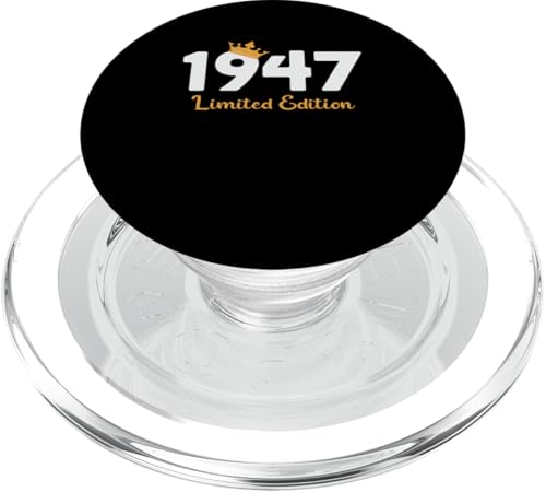 78. Geburtstag Mann Frau 78 Jahre 1947 Deko Lustig Geschenk PopSockets PopGrip für MagSafe von T-Shirt 78. Geburtstag Herren Damen 78 Jahre Deko