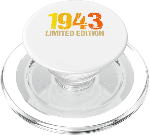 82. Geburtstag Mann Frau 82 Jahre 1943 Deko Lustig Geschenk PopSockets PopGrip für MagSafe von T-Shirt 82. Geburtstag Herren Damen 82 Jahre Deko