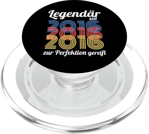 9. Geburtstag Junge Mädchen 9 Jahre 2016 Lustig Geschenk PopSockets PopGrip für MagSafe von T-Shirt 9. Geburtstag Junge Mädchen 9 Jahre Deko