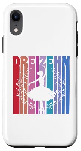 13 Jahre Mädchen 13 Geburtstag Mädchen Balletkleidung Ballet Hülle für iPhone XR von T-Shirtfans