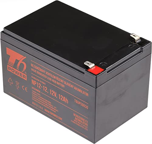 T6 Power Accumulateur T6 Power NP12-12, 12V, 12Ah von T6 Power