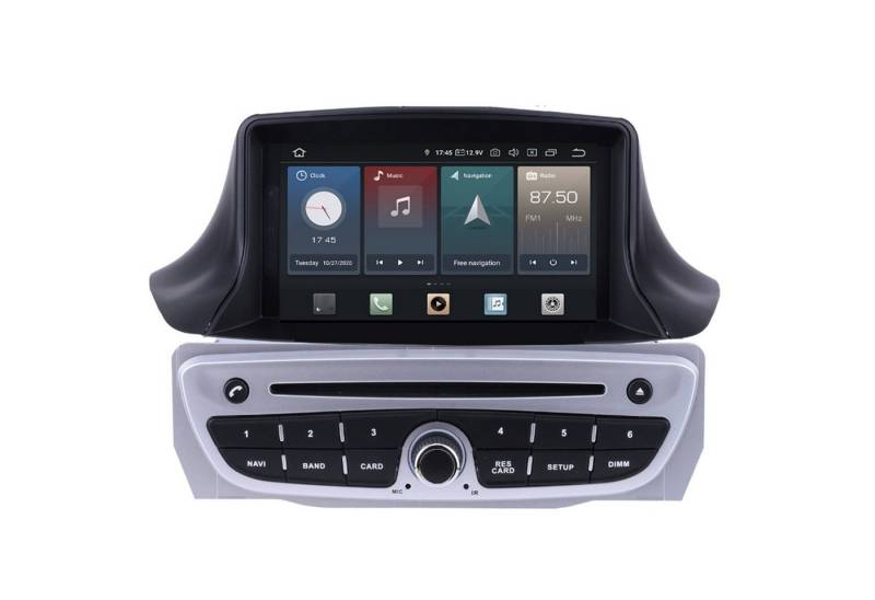 TAFFIO Für Renault Megane III 3 9" Touchscreen Android Autoradio DVD CarPlay Einbau-Navigationsgerät von TAFFIO