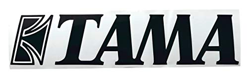 Tama Logo Sticker 60mm x 280mm - schwarz (TLS120BK) von TAMA