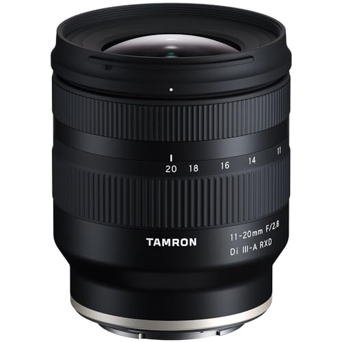 TAMRON B060 11-20mm F/2.8 Di III-A RXD, Objektiv für Sony E-Mount (APS-C), Schwarz, Weitwinkel von TAMRON