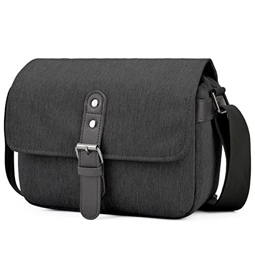 TANZWZGPKE Kamera Umhängetasche wasserdichte Ultra-Lightweight Messenger Bag Männer und Frauen Outdoor Travel Fit for Canon Fit for Nikon Fit for Sony Kameratasche(B) von TANZWZGPKE