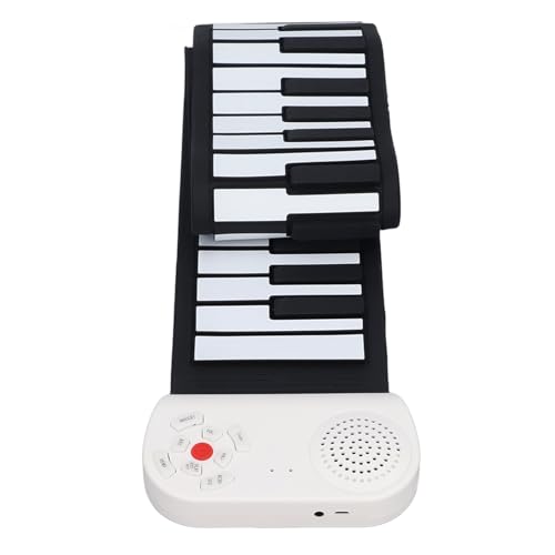 Tragbares Tastatur Klavier, Faltbares Klavier 49 Tasten Handrollen USB -Ladung Elektrisches -Tastatur mit Eingebauten Lautsprechern Rollen Sie Tastaturklavier für Anfänger Lernen Tragbares Tastatur Klavier, Faltbares Klavier 49 Tasten Handrollen USB -Ladung Elektrisches -Tastatur mit Eingebauten Lautsprechern Rollen Sie Tastaturklavier für Anfänger Lernen von TARSHYRY