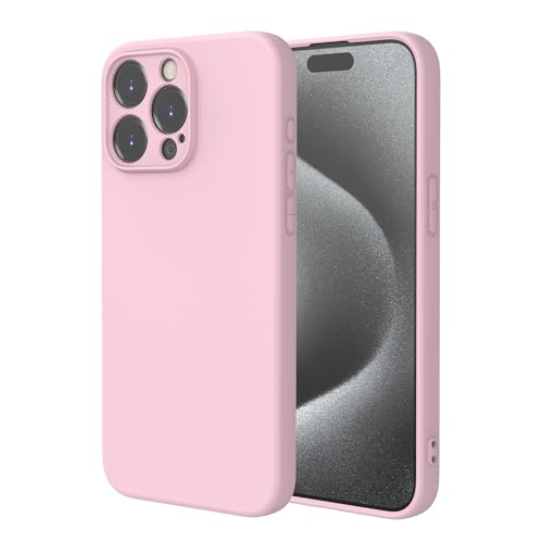 TAUYN Hülle für Samsung Galaxy A26, Weiche TPU Flüssig Silicone Schutzhülle, Ultra-dünn Stoßfest, Anti-Fall, Schlank Rundum-Schutz Handyhüll, Rosa von TAUYN