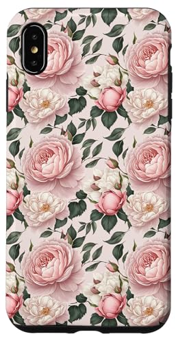 Hülle für iPhone XS Max Zartes Blumenarrangement mit hellen Farben von TAYMELL