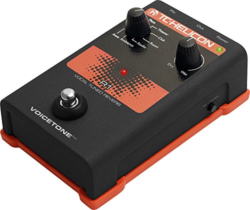 TC Helicon VOICETONE R1 Single-Button Stompbox für Live-Vocal-Reverb in Studioqualität von TC Helicon