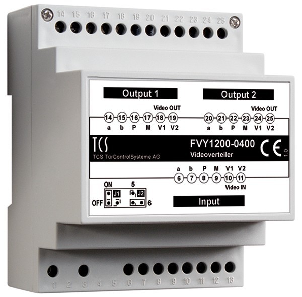 TCS Tür Control Videosignalverteiler FVY1200-0400 von TCS Tür Control