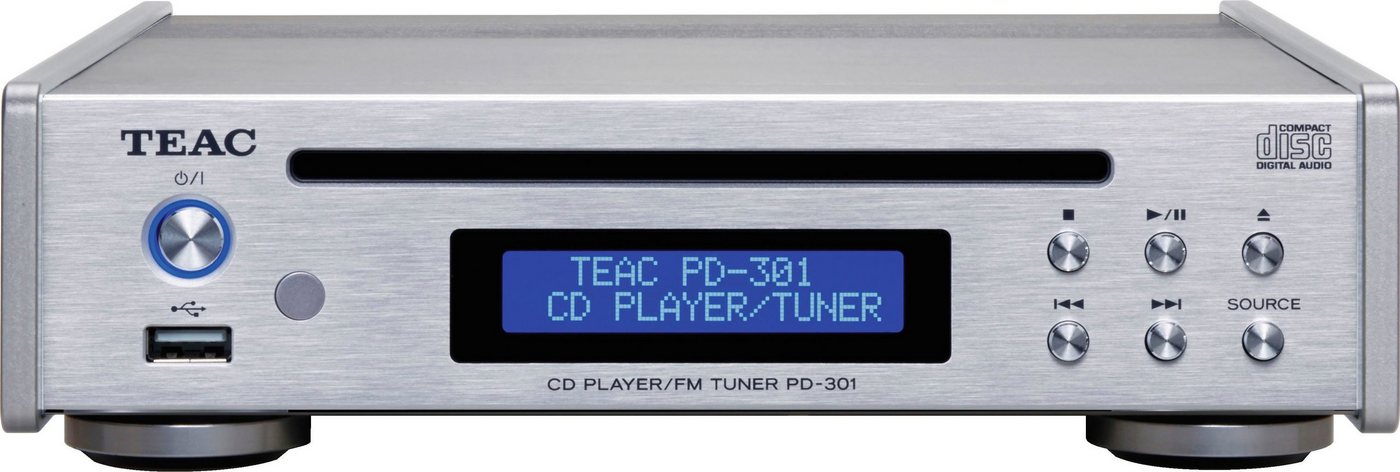 TEAC PD-301DAB-X CD-Player (UKW-Radio, USB-Medienplayer und DAB/UKW-Tuner) von TEAC