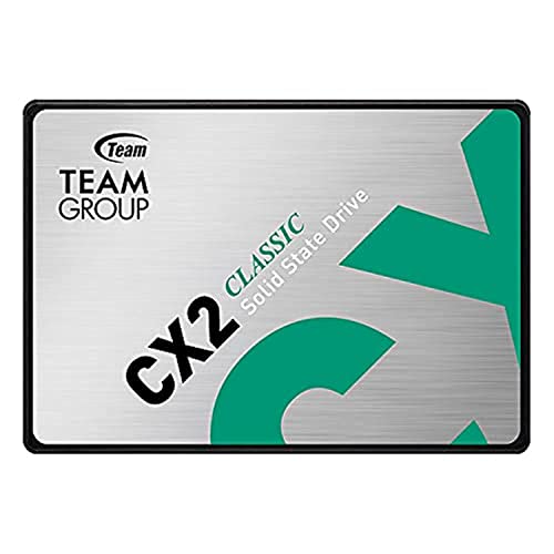 TEAM GROUP CX2 2,5 Zoll 256 GB Serie ATA III 3D NAND 1 Stück (1er Pack) von TEAMGROUP