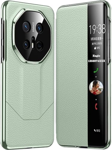 TECSHINE Smart Leder Handyhülle für Huawei Mate 70 Pro. Magnetverschluss, Hülle/Handy-Tasche/Case/Ledertasche für Mate70 Pro von TECSHINE