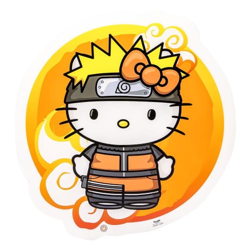 Naruto Shippuden - Wandleuchte Naruto Uzumaki X Hello Kitty von TEKNOFUN