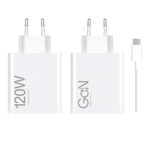 120W HYPERCHARGE TURBOCHARGE Ladegerät für Original Xiaomi MDY-14-EE 2M USB C Ladekabel GaN Schnellladegerät Adapter für Xiaomi Mi14T 14 14 Pro Mi13 Mi12 Redmi Note 14 13 12 11 Poco X7 X6 X5 von TELEFONMAX