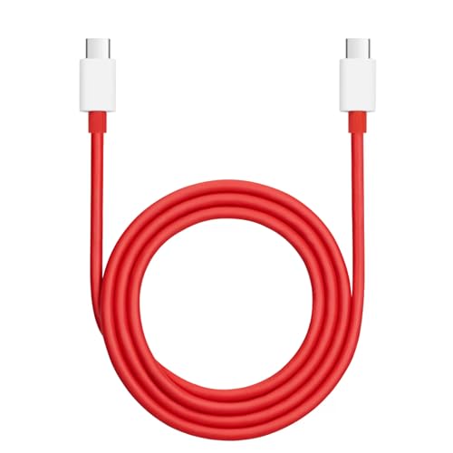 10A Ladekabel für Oneplus SuperVooc charge Warpcharge Usb C zu Typ C Schnellladekabel 1 Meter USB-C Kabel für Original One Plus 13 13R 12 12R 11 11R 10 10Pro 9 9Pro 8 8T 8Pro 7 o Nord 4 3 2 von TELEFONMAX