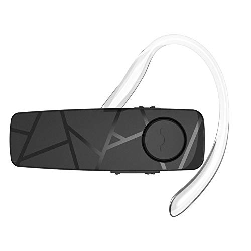 TELLUR Vox 55 Headset Bluetooth Handy, Headset für Handys, Multipoint-Zwei verbundene Geräte gleichzeitig, 360° Drehung des rechten oder linken Ohrs, IOS, Android und Computer von TELLUR