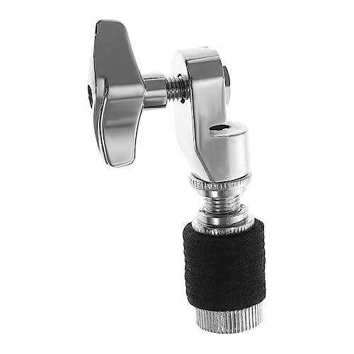 TEMPNAP Beckenhalter Hochwertige Hi-hat-clutch Partner Für Metalltrommeln Hi-hat-ständer Zubehör Für Post-jazz-drum-teile Hi-hat-post Trommelzubehör Aus Metall Eisen Black von TEMPNAP