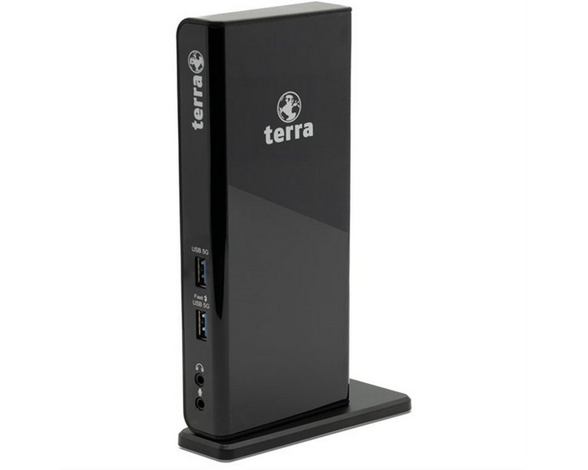 TERRA Laptop-Dockingstation 732 USB-A/C Dual Display inkl.5V/4A Netzteil, USB-A/C Kabel, (Einzelpackung) von TERRA