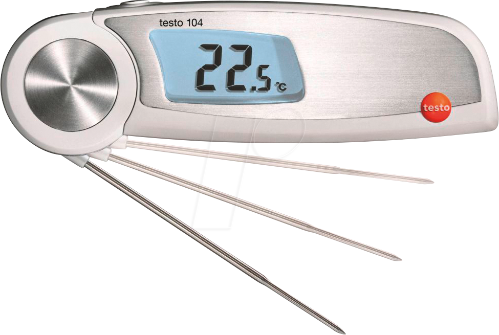 TESTO 0563 0104 - Digital-Einstechthermometer testo 104, -50 bis +250 °C, IP65 von TESTO